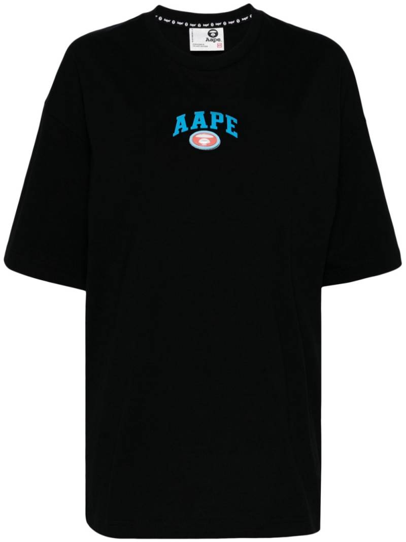 AAPE BY *A BATHING APE® logo-print cotton T-shirt - Black von AAPE BY *A BATHING APE®