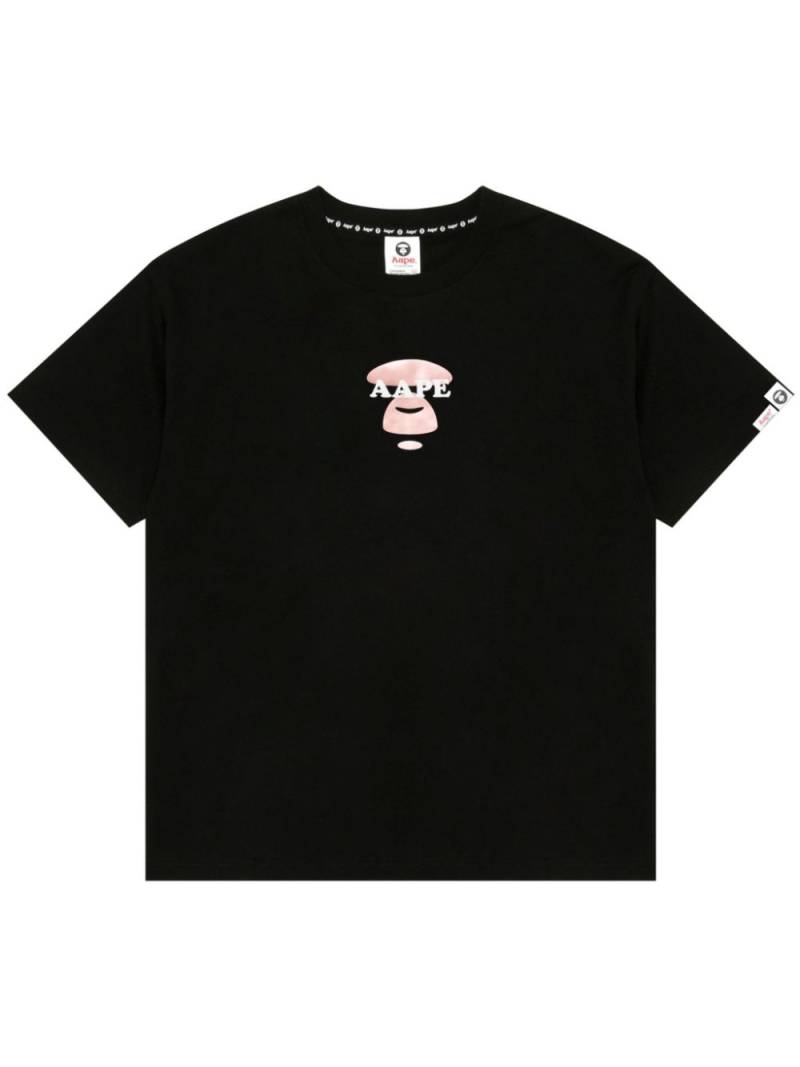 AAPE BY *A BATHING APE® logo-print cotton T-shirt - Black von AAPE BY *A BATHING APE®