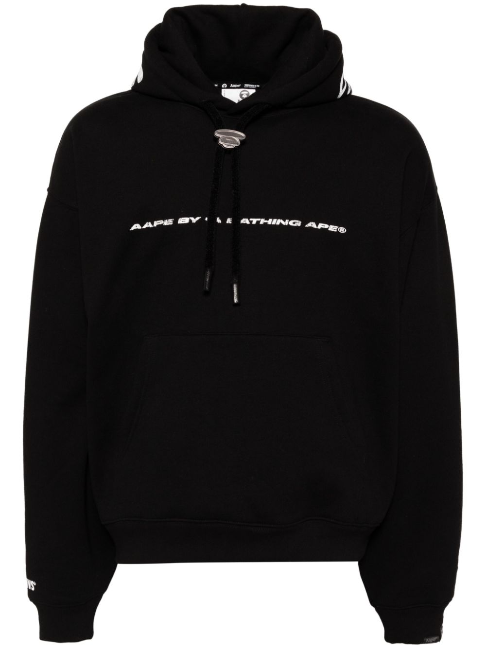 AAPE BY *A BATHING APE® logo-print hoodie - Black von AAPE BY *A BATHING APE®