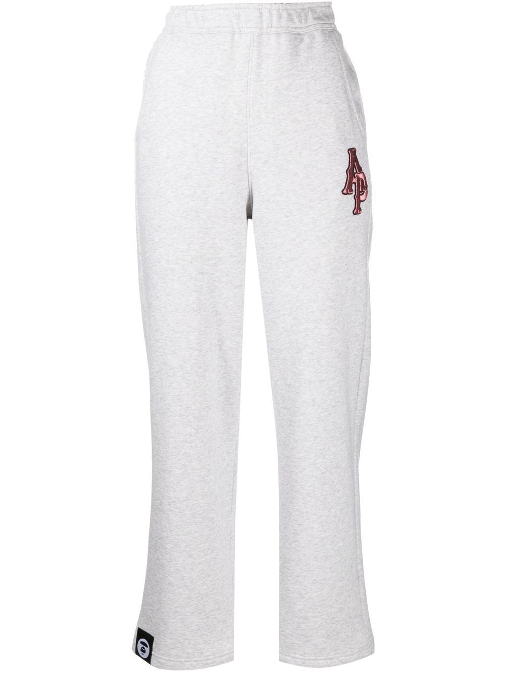 AAPE BY *A BATHING APE® logo print track pants - Grey von AAPE BY *A BATHING APE®