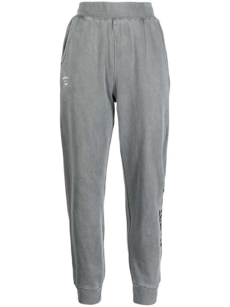 AAPE BY *A BATHING APE® logo-print track pants - Grey von AAPE BY *A BATHING APE®