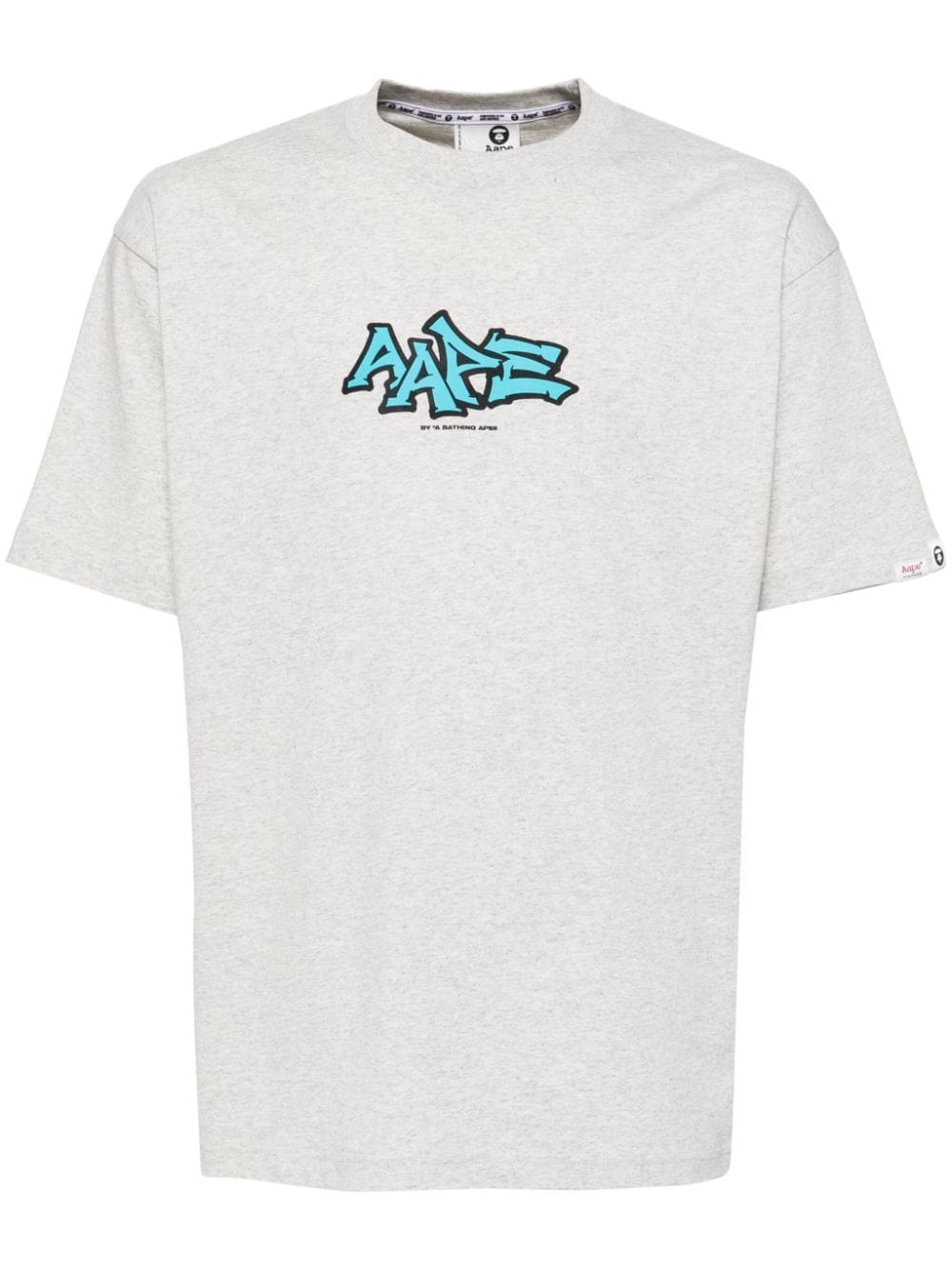 AAPE BY *A BATHING APE® logo-printed T-shirt - Grey von AAPE BY *A BATHING APE®