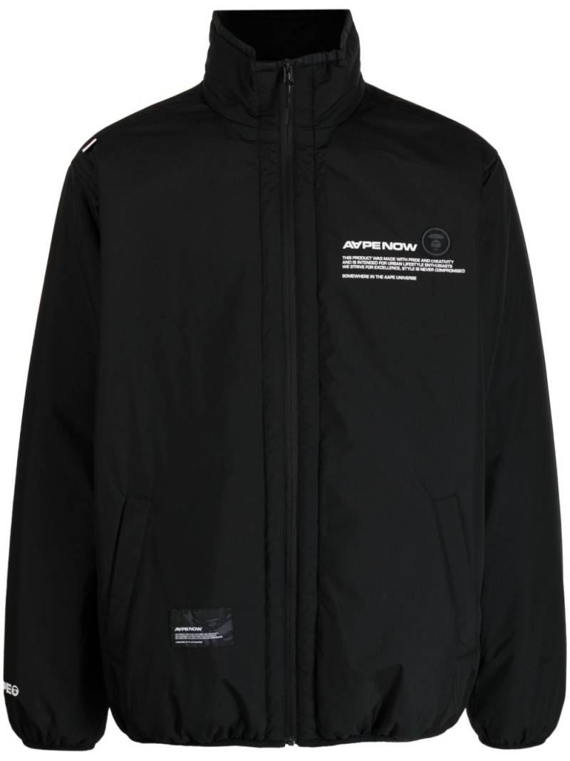 AAPE BY *A BATHING APE® ripstop padded jacket - Black von AAPE BY *A BATHING APE®