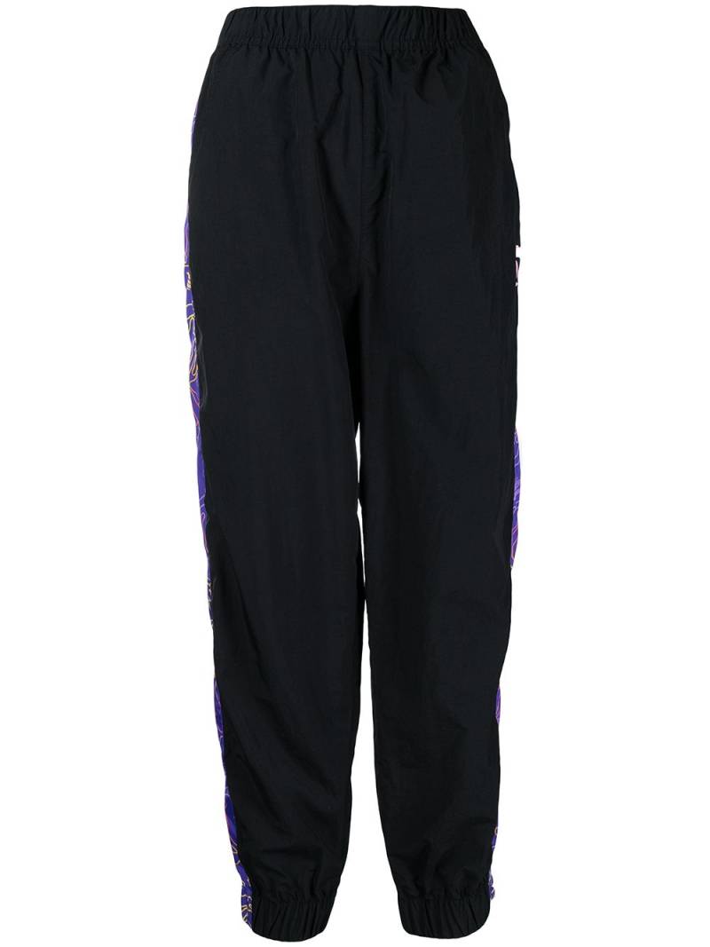 AAPE BY *A BATHING APE® side-stripe tapered joggers - Black von AAPE BY *A BATHING APE®