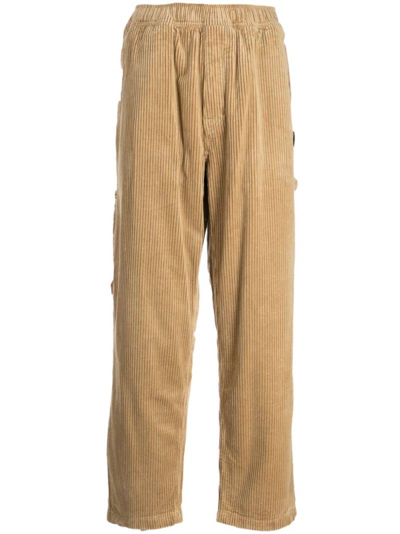 AAPE BY *A BATHING APE® straight-leg corduroy trousers - Brown von AAPE BY *A BATHING APE®