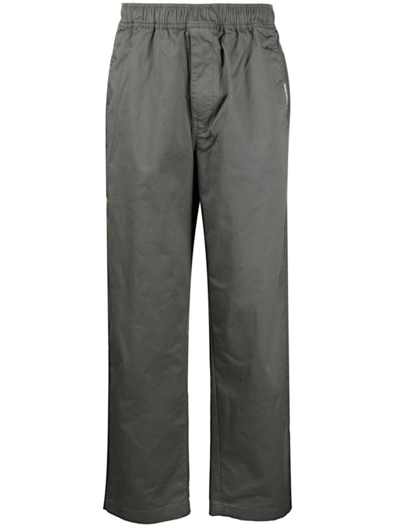 AAPE BY *A BATHING APE® straight-leg cotton trousers - Grey von AAPE BY *A BATHING APE®