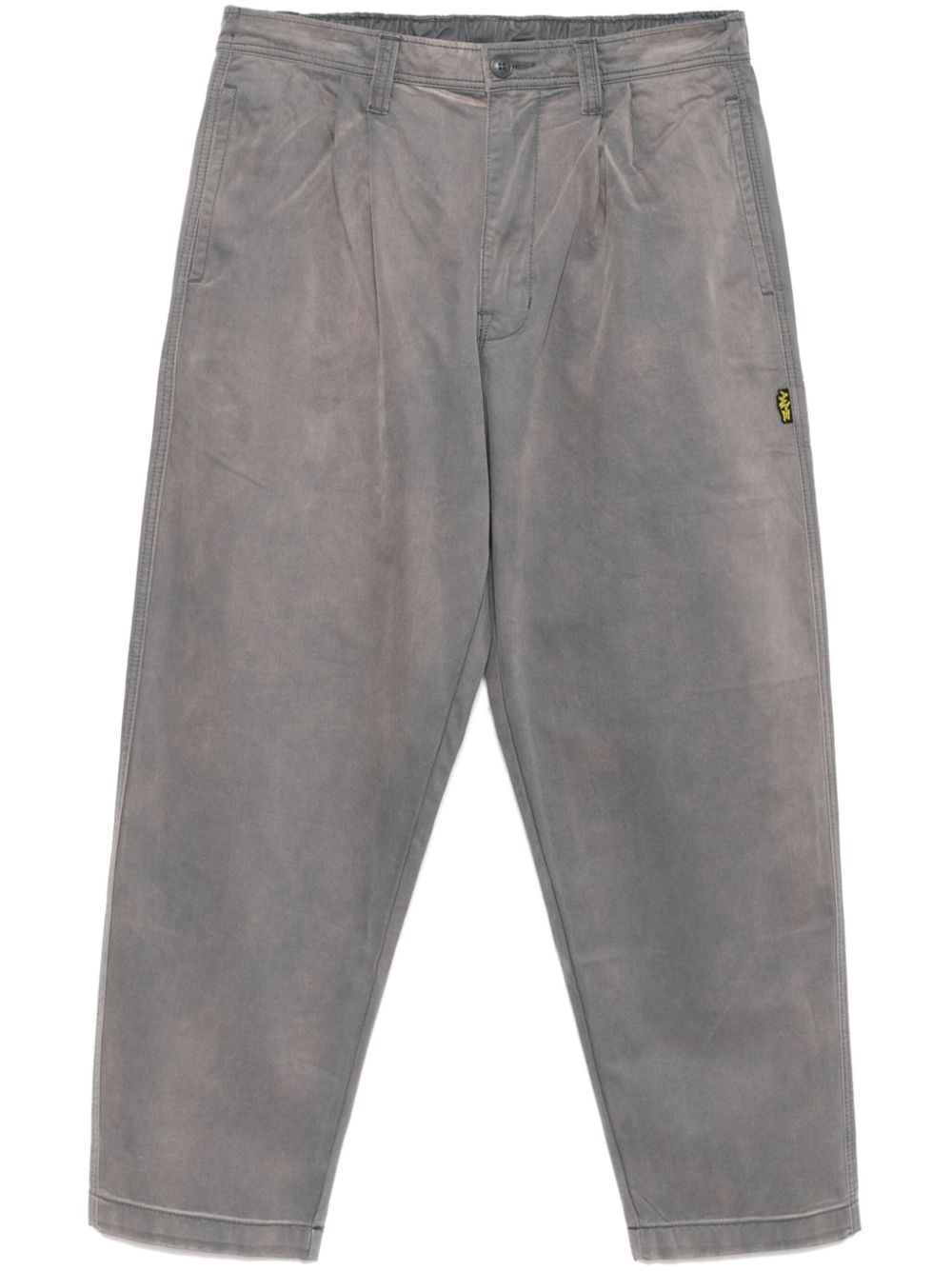 AAPE BY *A BATHING APE® straight-leg trousers - Grey von AAPE BY *A BATHING APE®