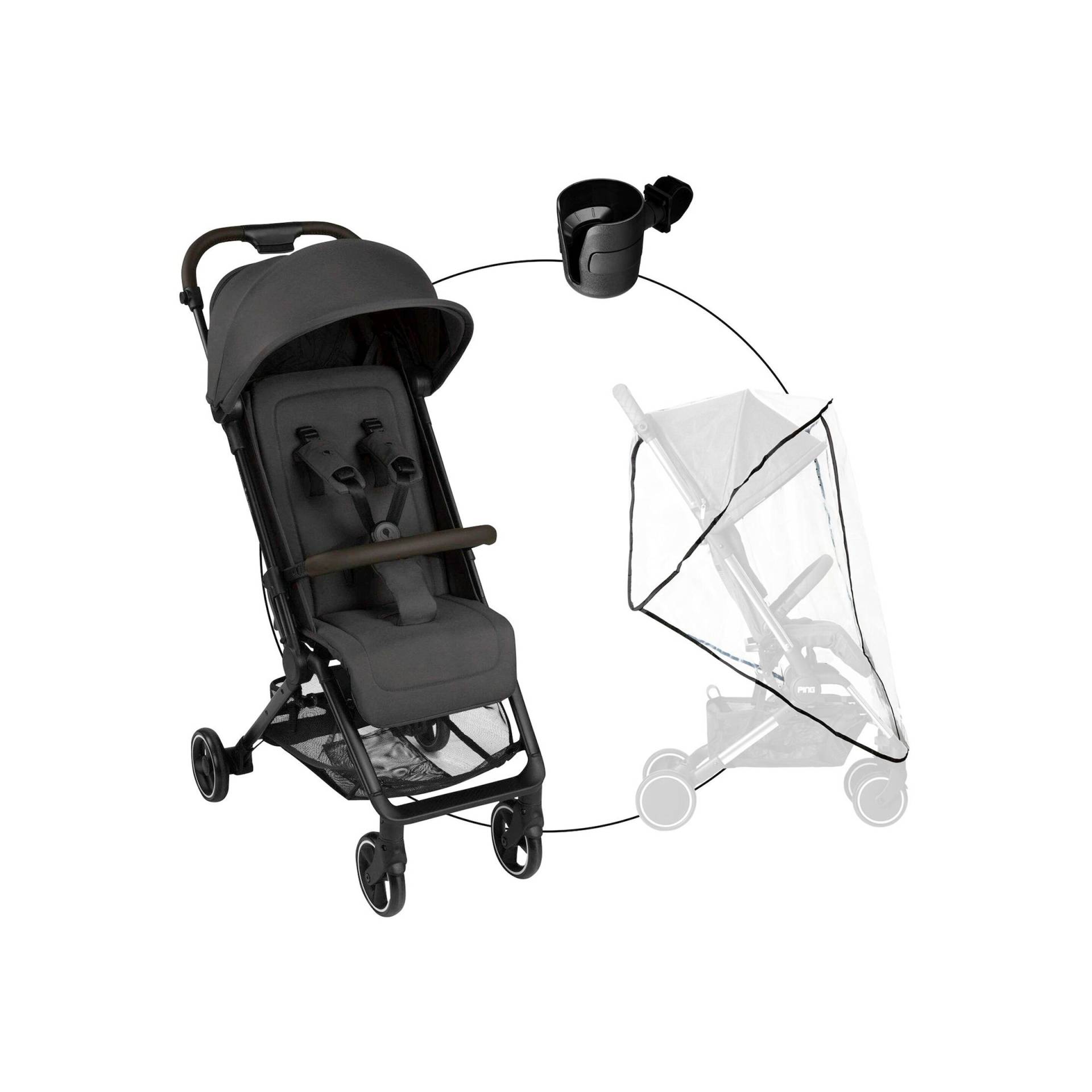 Buggy Ping 3 Travel inkl. Becherhalter und Regenschutz Buggy Ping 3 Travel inkl. Becherhalter und Regenschutz von ABC Design