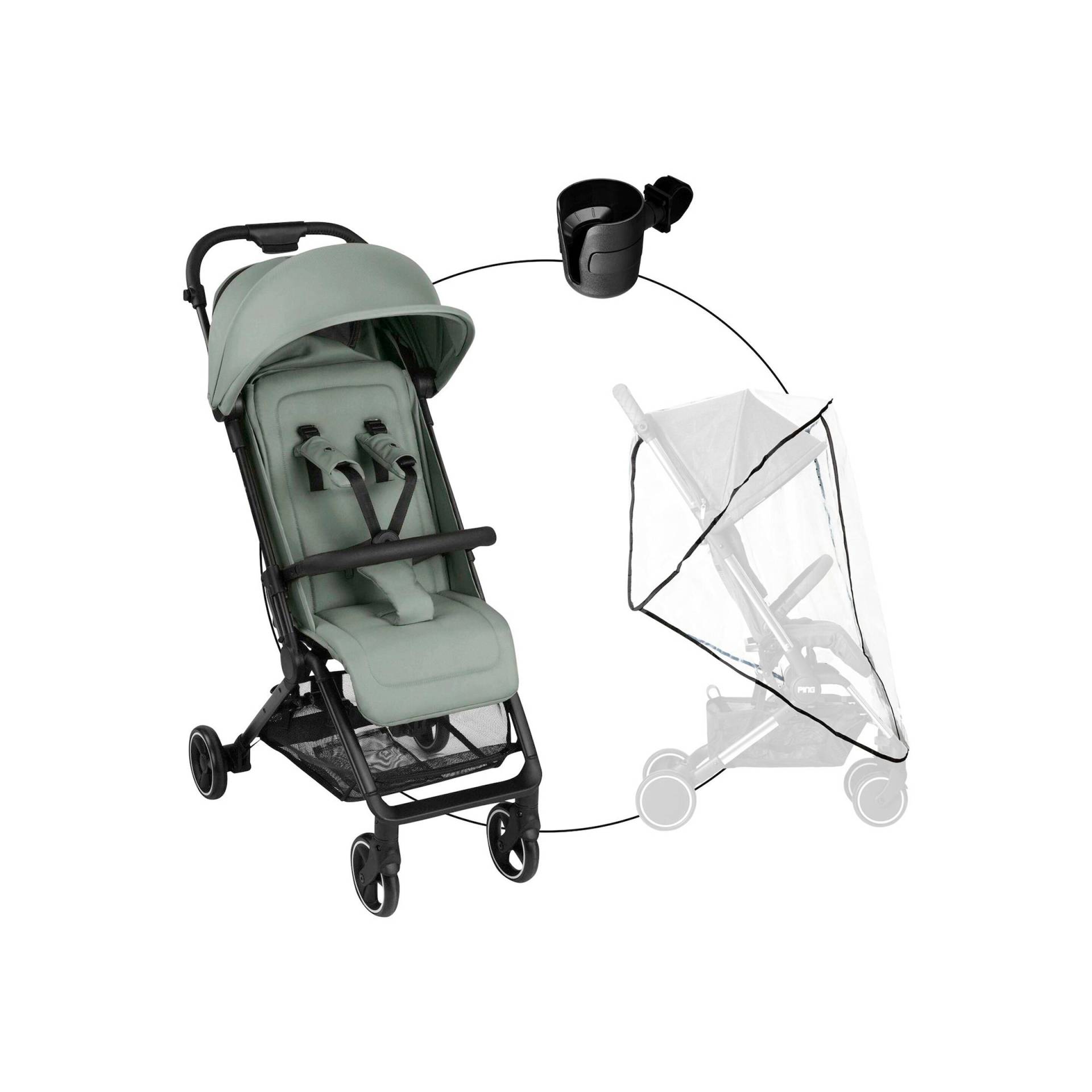 Buggy Ping 3 Travel inkl. Becherhalter und Regenschutz Buggy Ping 3 Travel inkl. Becherhalter und Regenschutz von ABC Design