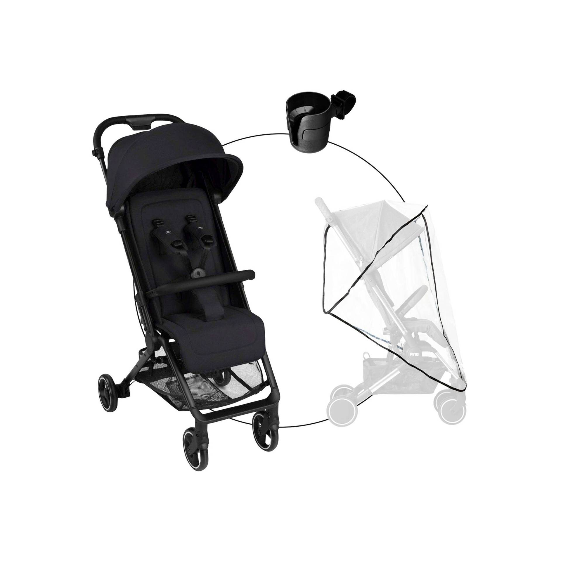 Buggy Ping 3 Travel inkl. Becherhalter und Regenschutz von ABC Design