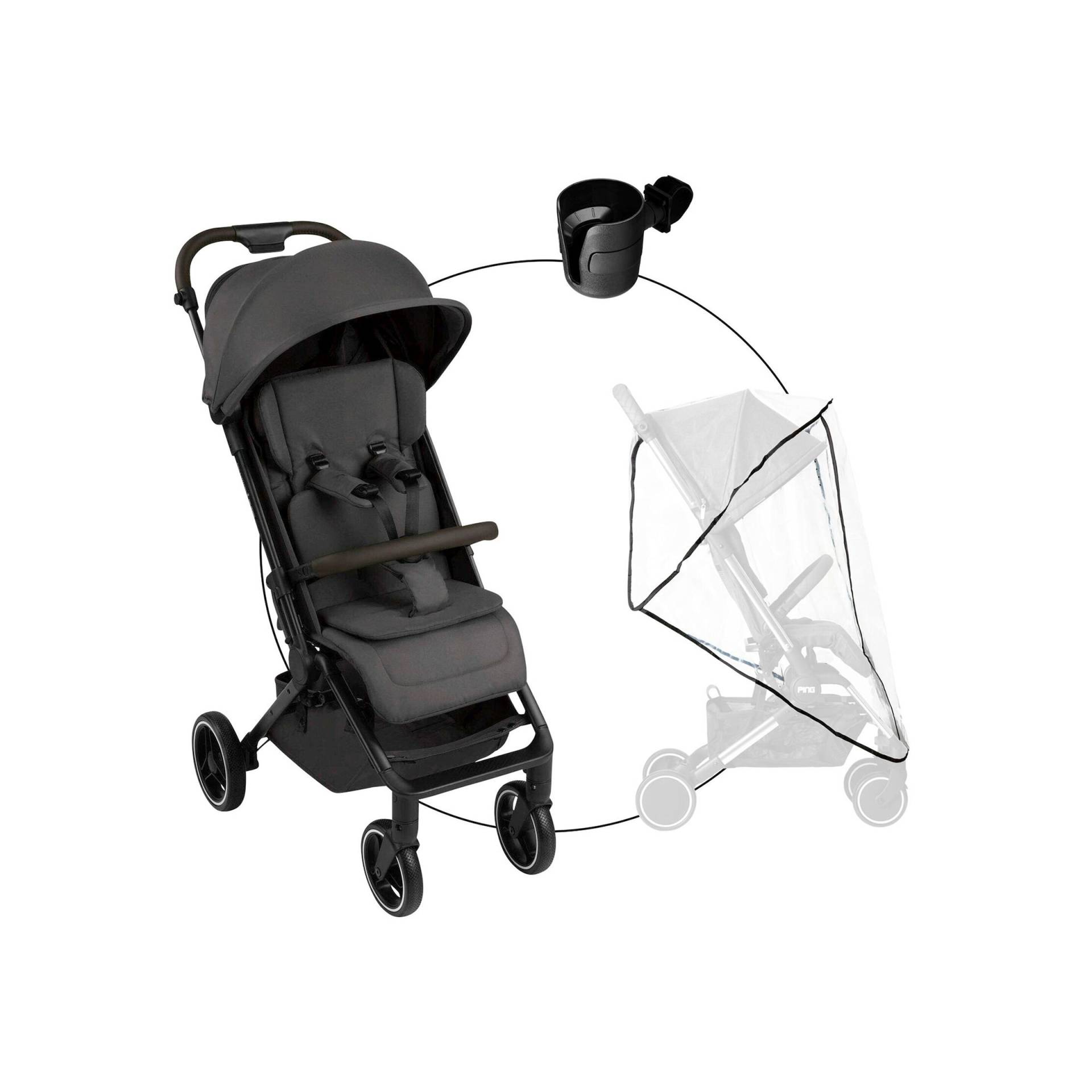 Buggy Ping 3 Trekking inkl. Becherhalter und Regenschutz Buggy Ping 3 Trekking inkl. Becherhalter und Regenschutz von ABC Design