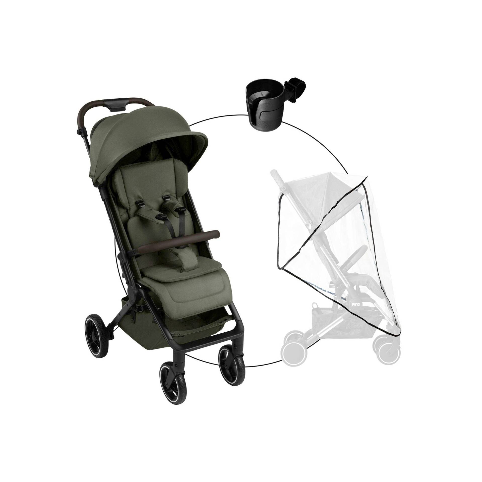 Buggy Ping 3 Trekking inkl. Becherhalter und Regenschutz Buggy Ping 3 Trekking inkl. Becherhalter und Regenschutz von ABC Design