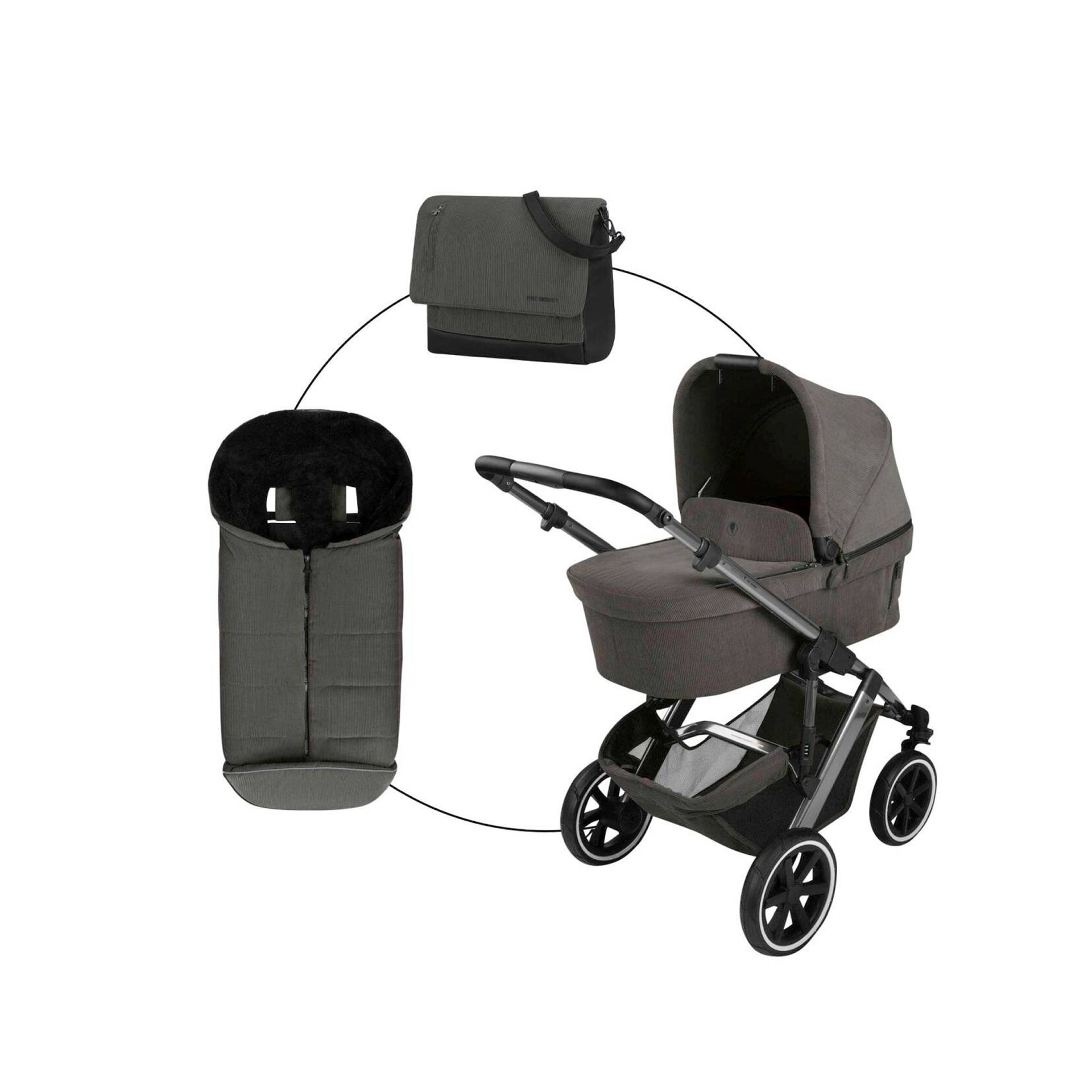 Kombikinderwagen Salsa 5 Air inkl. Wickeltasche und Fußsack Kombikinderwagen Salsa 5 Air inkl. Wickeltasche und Fußsack von ABC Design