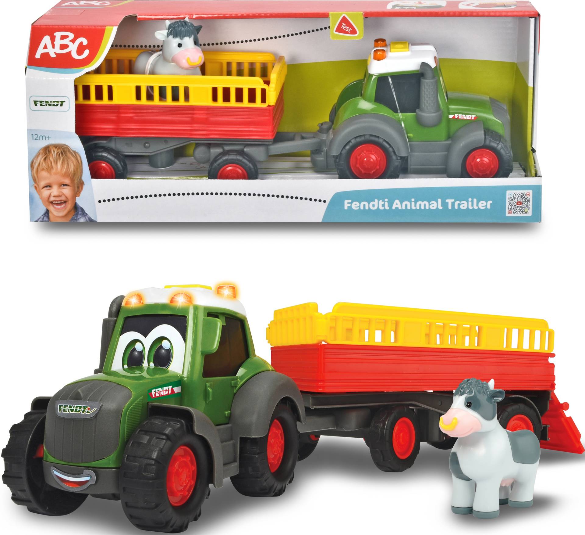 ABC Spielzeug-Traktor »Fendti Animal Trailer«, mit Licht und Sound von ABC