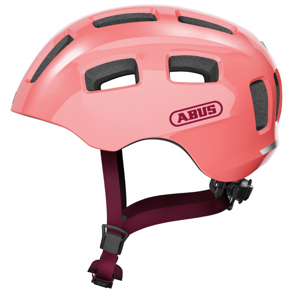 ABUS - Kid's Youn-I 2.0 - Velohelm Gr 48-54 cm - S rosa/rot von ABUS