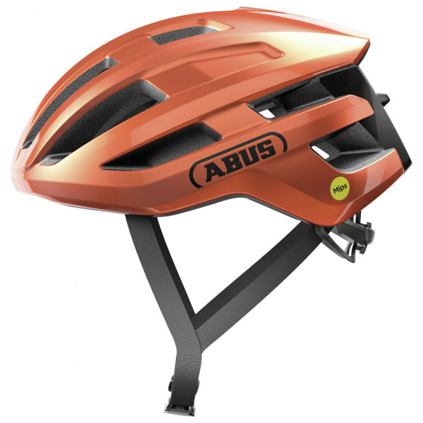 ABUS - Powerdome Mips - Velohelm Gr 51-55 cm - S;54-58 cm - M;57-61 cm - L grau von ABUS