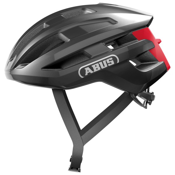 ABUS - Powerdome - Velohelm Gr 51-55 cm - S;54-58 cm - M;57-61 cm - L grau von ABUS