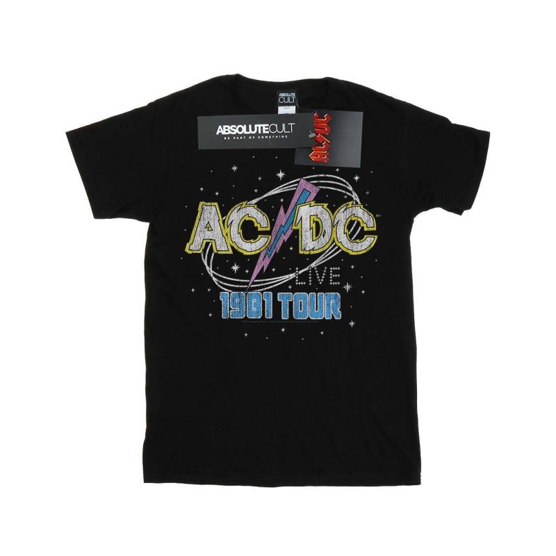 Acdc 1981 Live Tour Tshirt Damen Schwarz 3XL von AC/DC