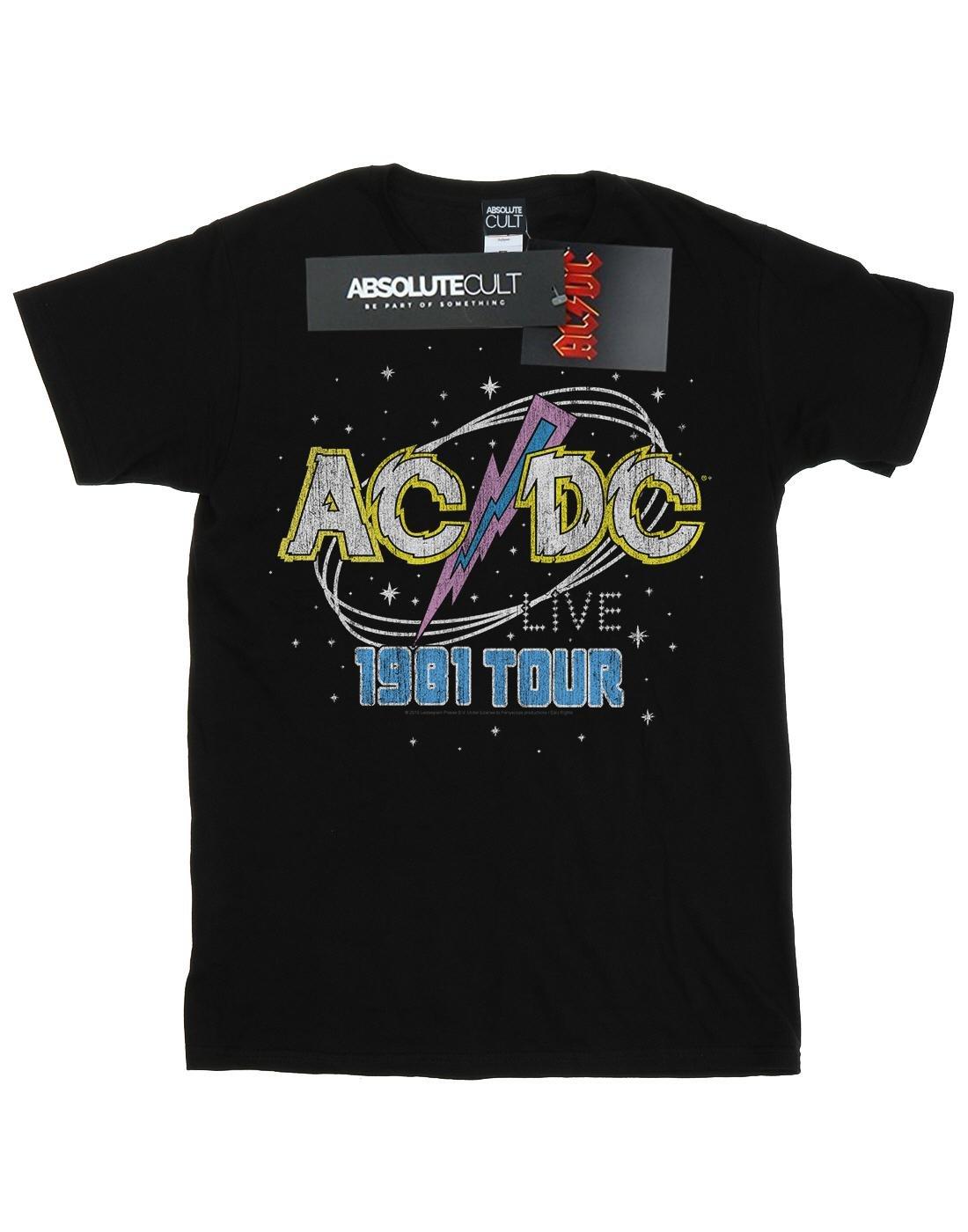 Acdc 1981 Live Tour Tshirt Herren Schwarz S von AC/DC