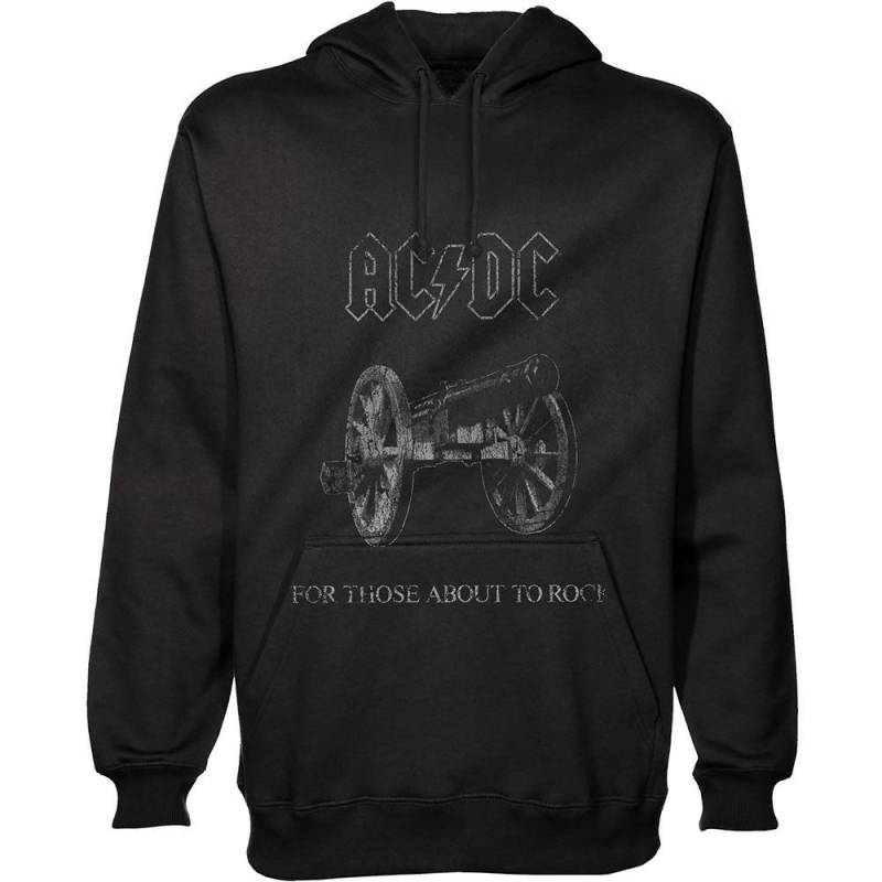 Acdc About To Rock Kapuzenpullover Damen Schwarz L von AC/DC