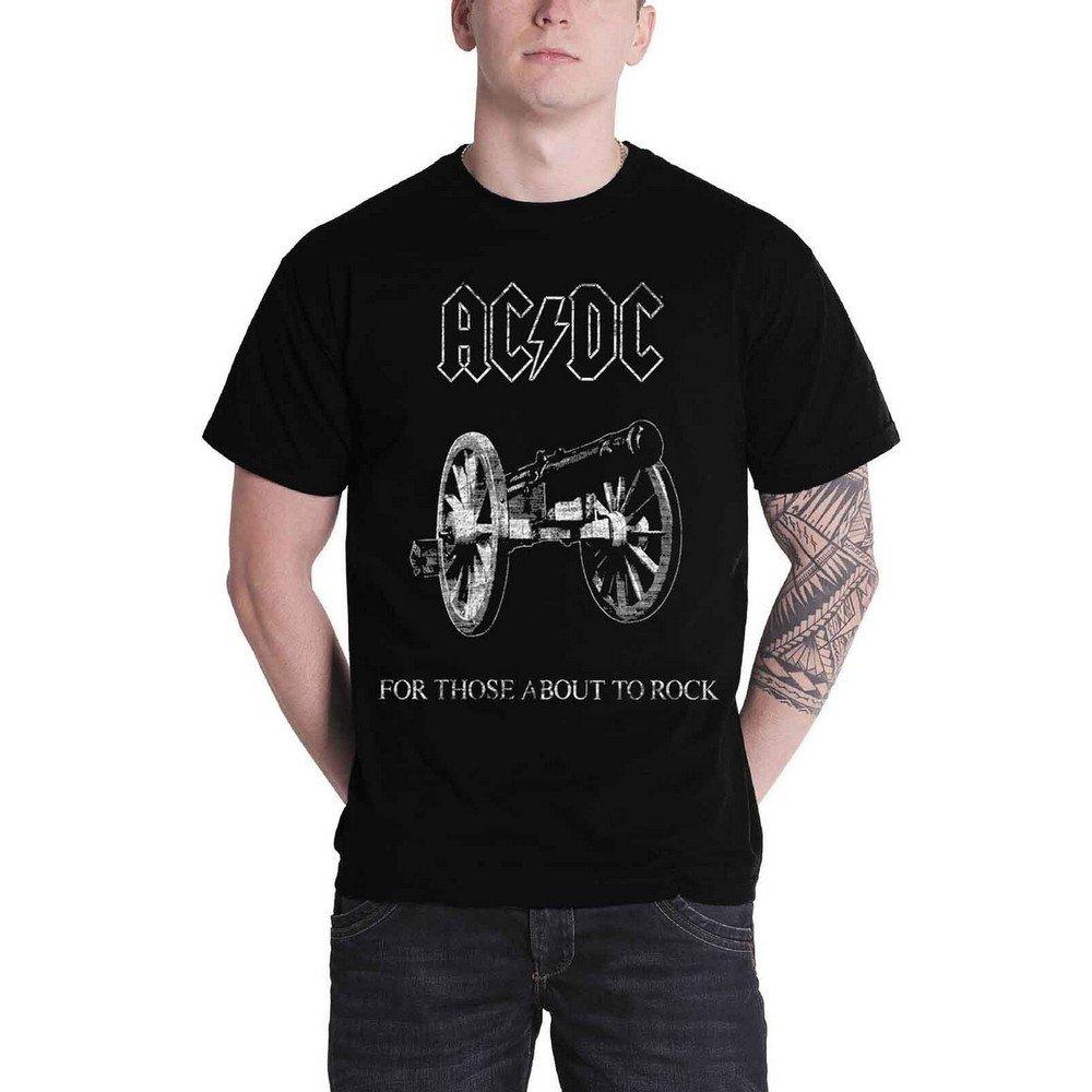 Acdc About To Rock Tshirt Damen Schwarz L von AC/DC