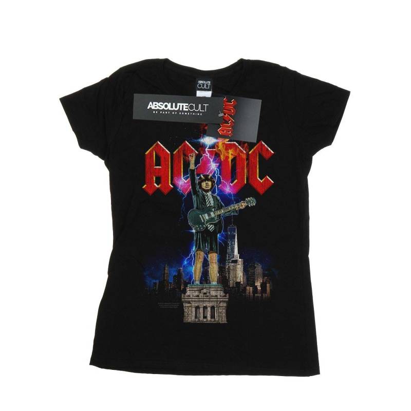 Acdc Angus Nyc Tshirt Damen Schwarz L von AC/DC