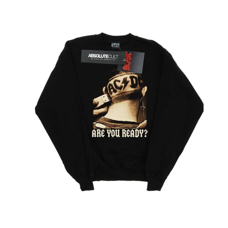 Acdc Are You Ready Hair Shave Sweatshirt Damen Schwarz L von AC/DC