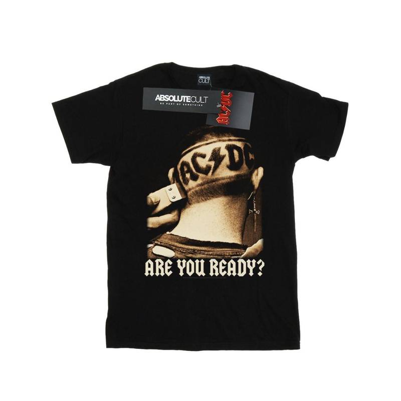 Acdc Are You Ready Hair Shave Tshirt Herren Schwarz 4XL von AC/DC