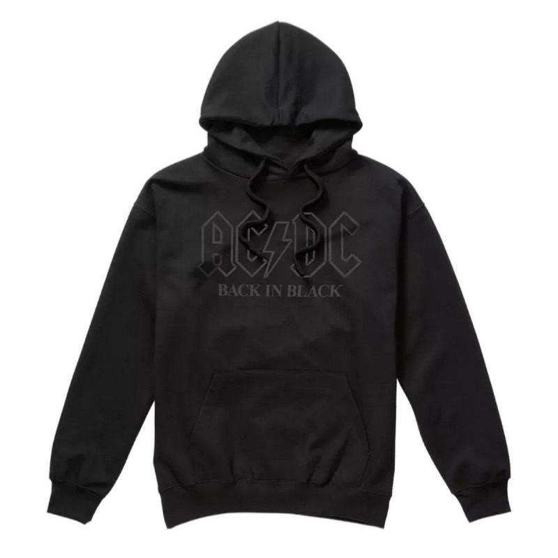 Acdc Back In Black Kapuzenpullover Herren Schwarz XXL von AC/DC