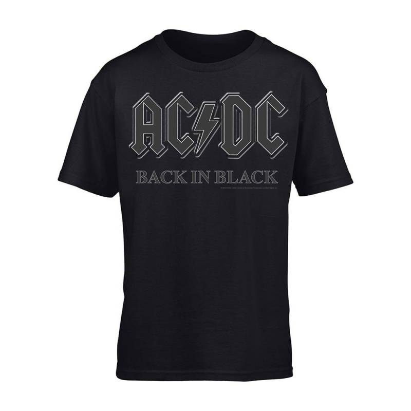 Acdc Back In Black Tshirt Damen Schwarz S von AC/DC