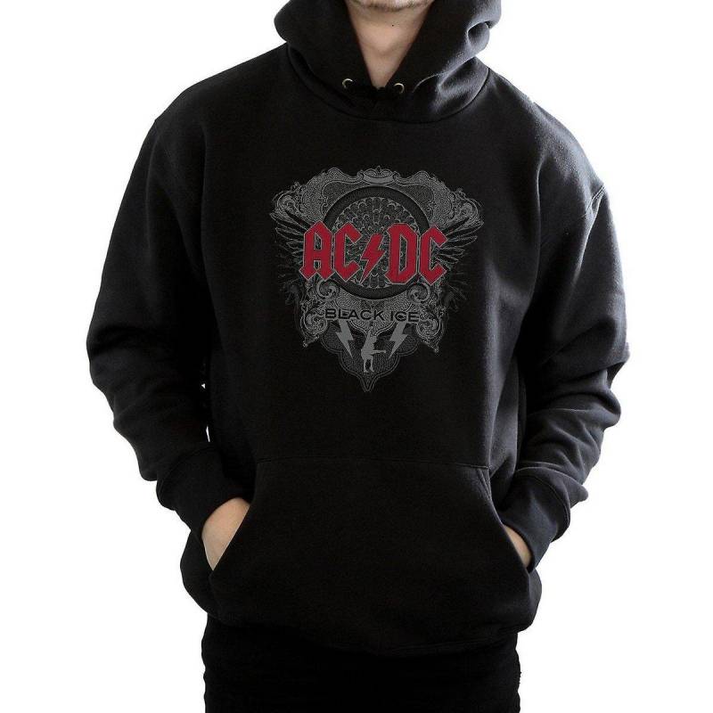 Acdc Black Ice Kapuzenpullover Herren Schwarz 3XL von AC/DC