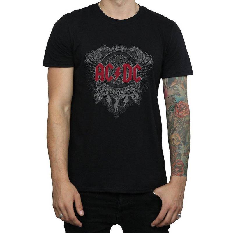 Acdc Black Ice Tshirt Herren Schwarz M von AC/DC