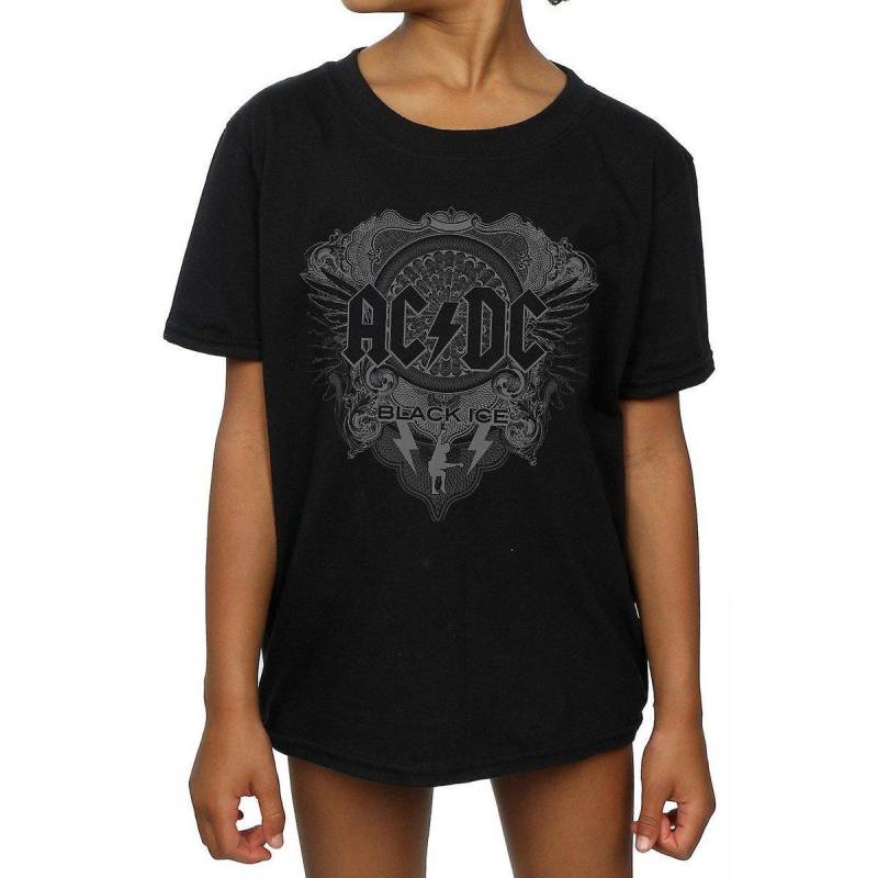 AC/DC - ACDC Black Ice TShirt, 152-158, Schwarz von AC/DC