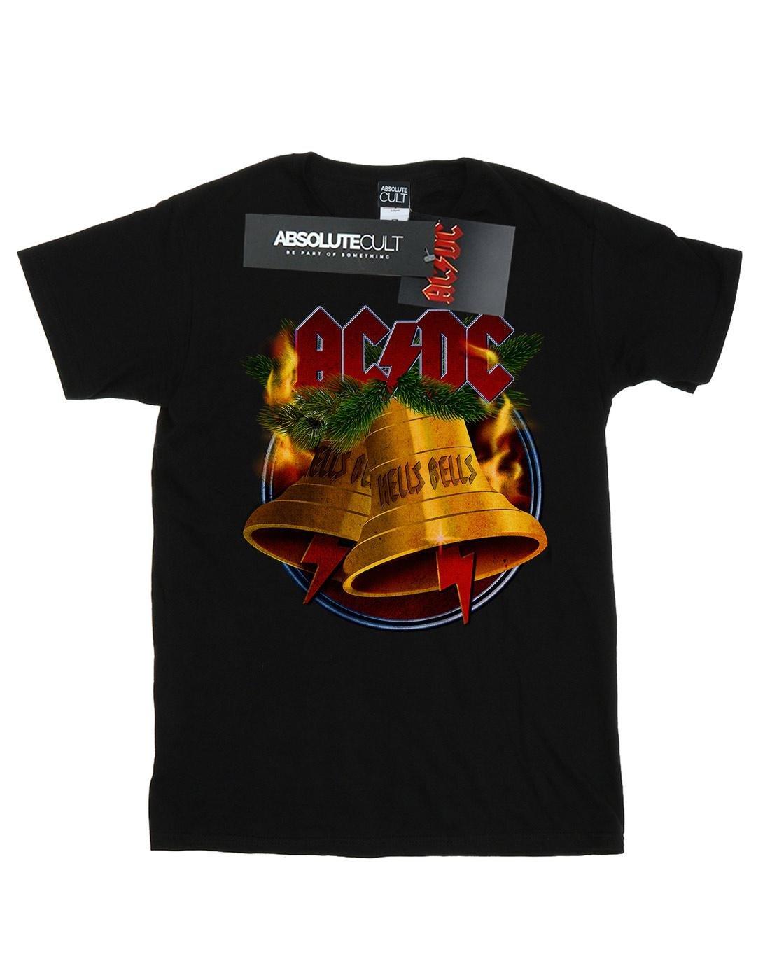 Acdc Christmas Hells Bells Tshirt Herren Schwarz L von AC/DC