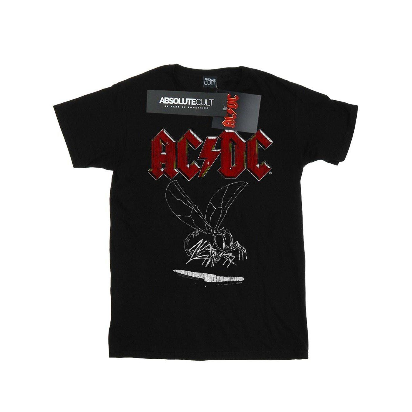 Acdc Fly On The Wall 1985 Tshirt Damen Schwarz 4XL von AC/DC