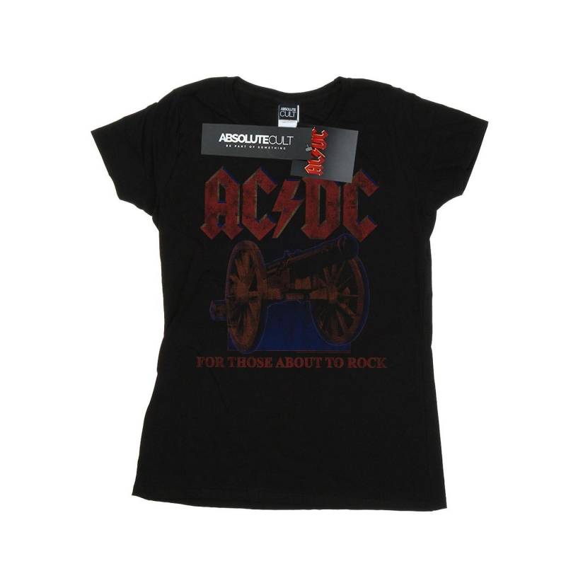 Acdc For Those About To Rock Canon Tshirt Damen Schwarz L von AC/DC