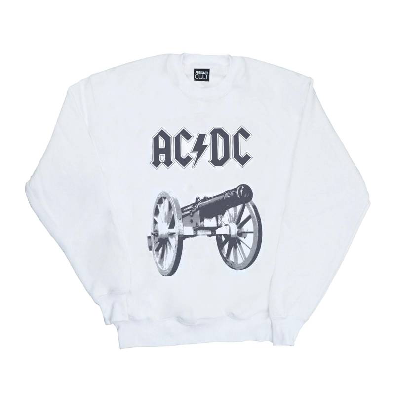 Acdc For Those About To Rock Sweatshirt Damen Weiss XL von AC/DC