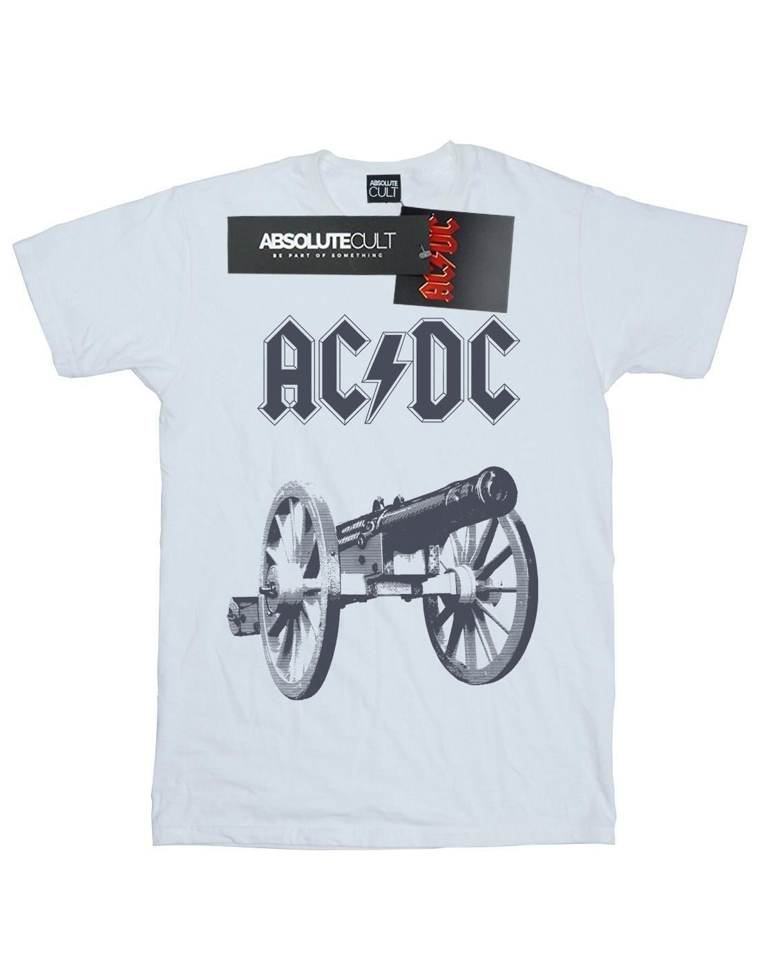 AC/DC - ACDC For Those About To Rock TShirt, für Herren, Weiss, Größe L von AC/DC