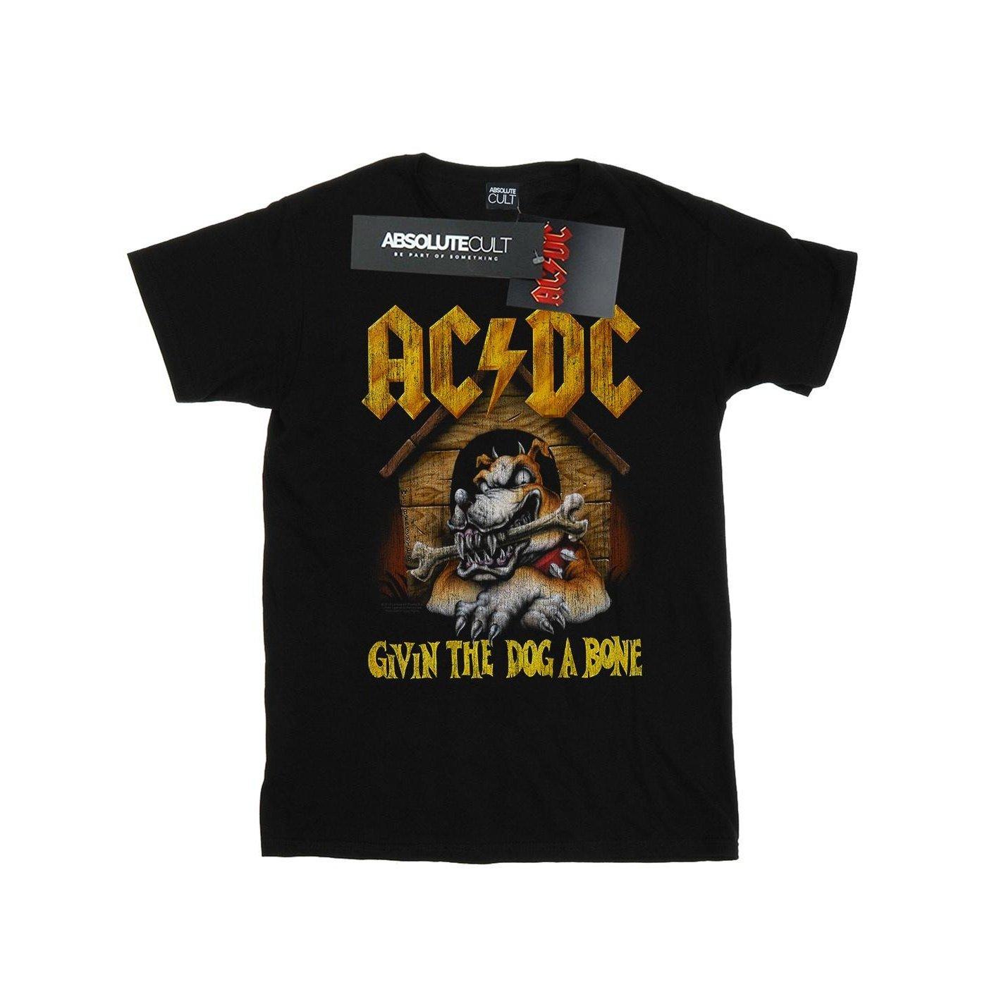 Acdc Give The Dog A Bone Tshirt Damen Schwarz L von AC/DC