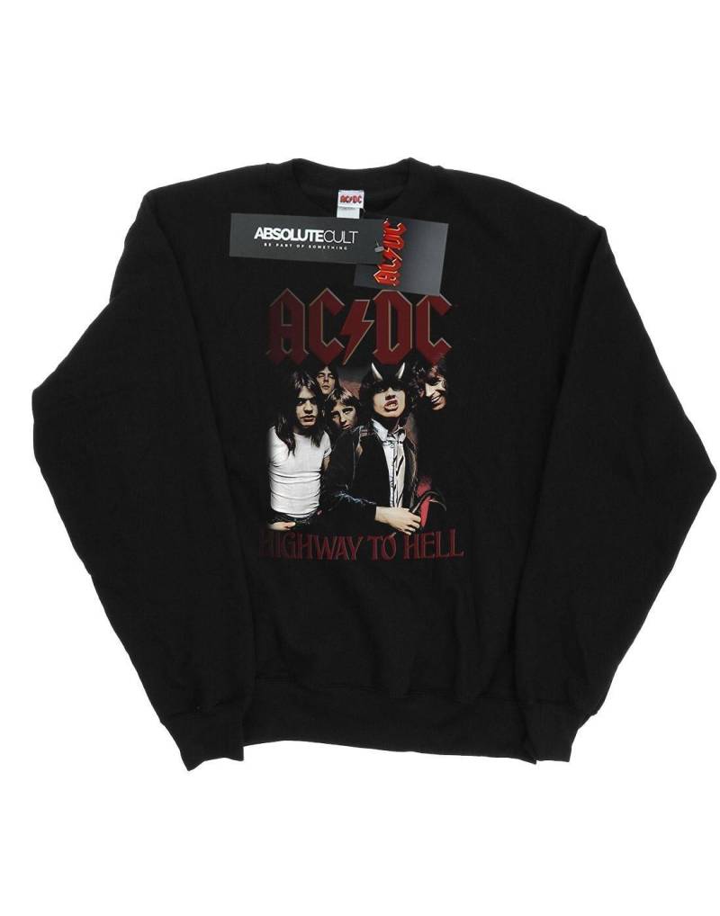 Acdc Highway To Hell Sweatshirt Damen Schwarz S von AC/DC