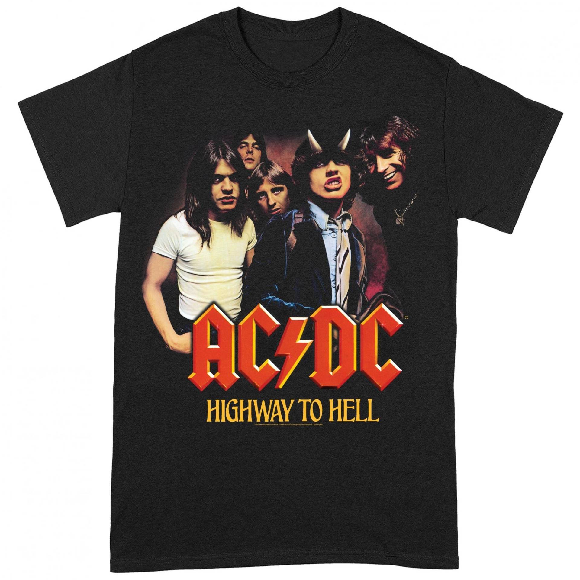 Acdc Highway To Hell Tshirt Damen Schwarz L von AC/DC