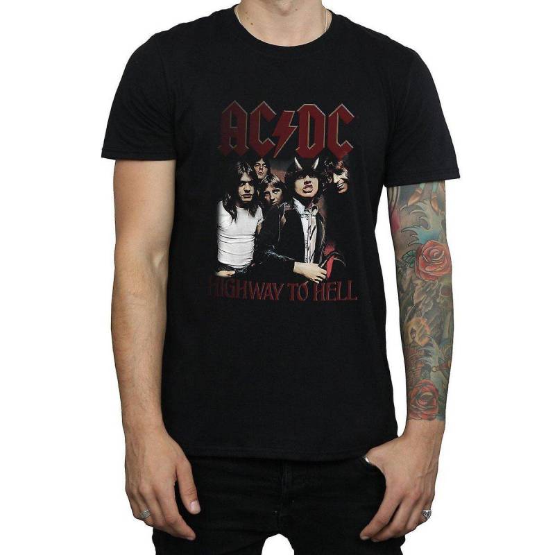 Acdc Highway To Hell Tshirt Herren Schwarz L von AC/DC