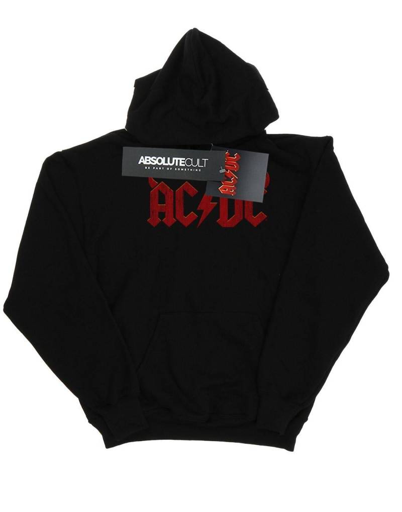 Acdc Horns Logo Kapuzenpullover Damen Schwarz L von AC/DC