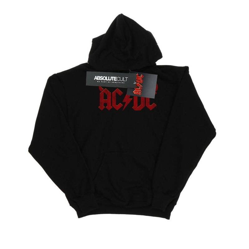 Acdc Horns Logo Kapuzenpullover Herren Schwarz 5XL von AC/DC