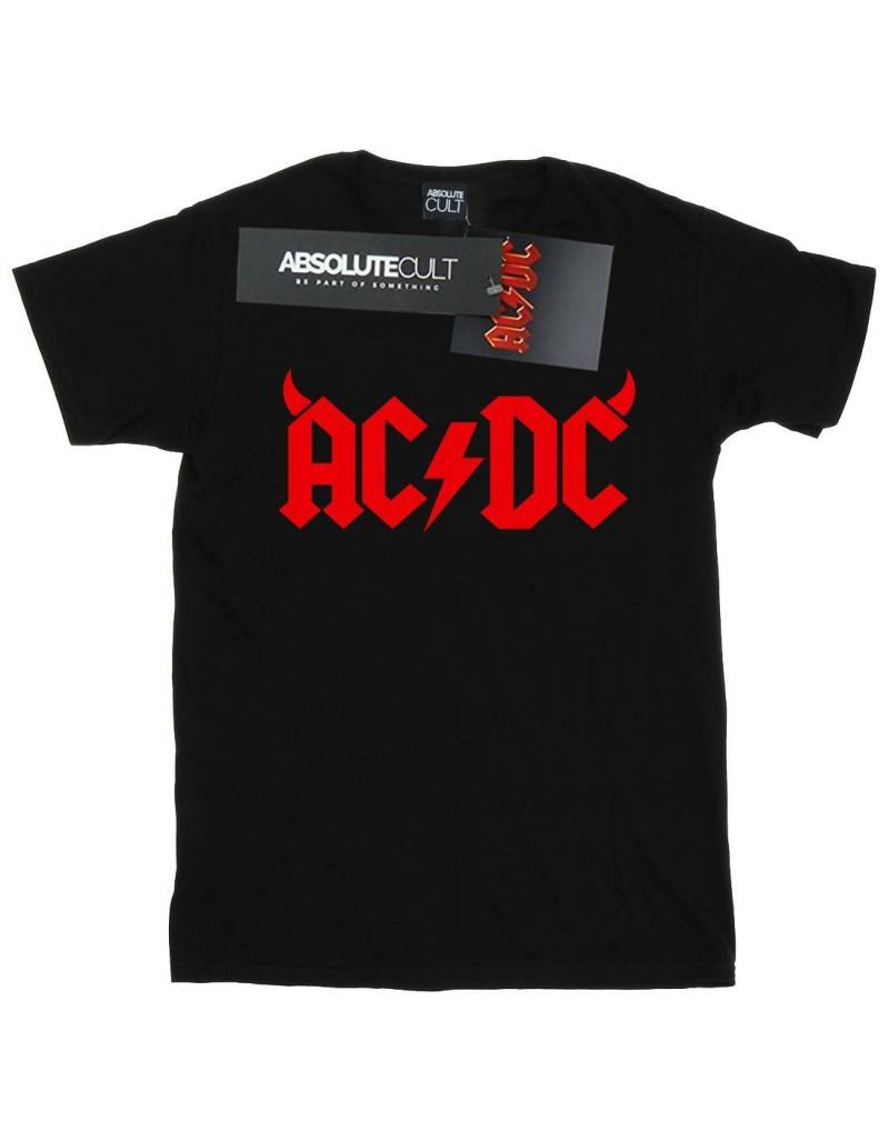 Acdc Horns Logo Tshirt Damen Schwarz 3XL von AC/DC