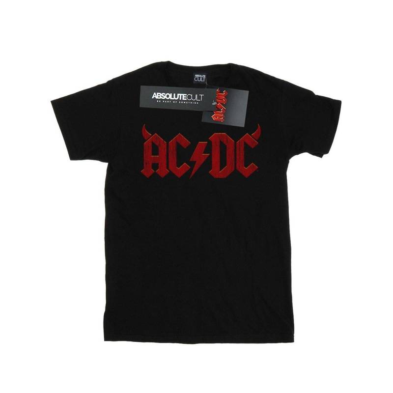 Acdc Horns Logo Tshirt Damen Schwarz 3XL von AC/DC