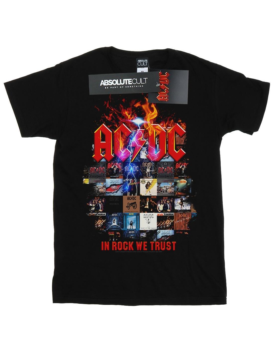 AC/DC - ACDC In Rock We Trust TShirt, für Herren, Schwarz, Größe XXL von AC/DC