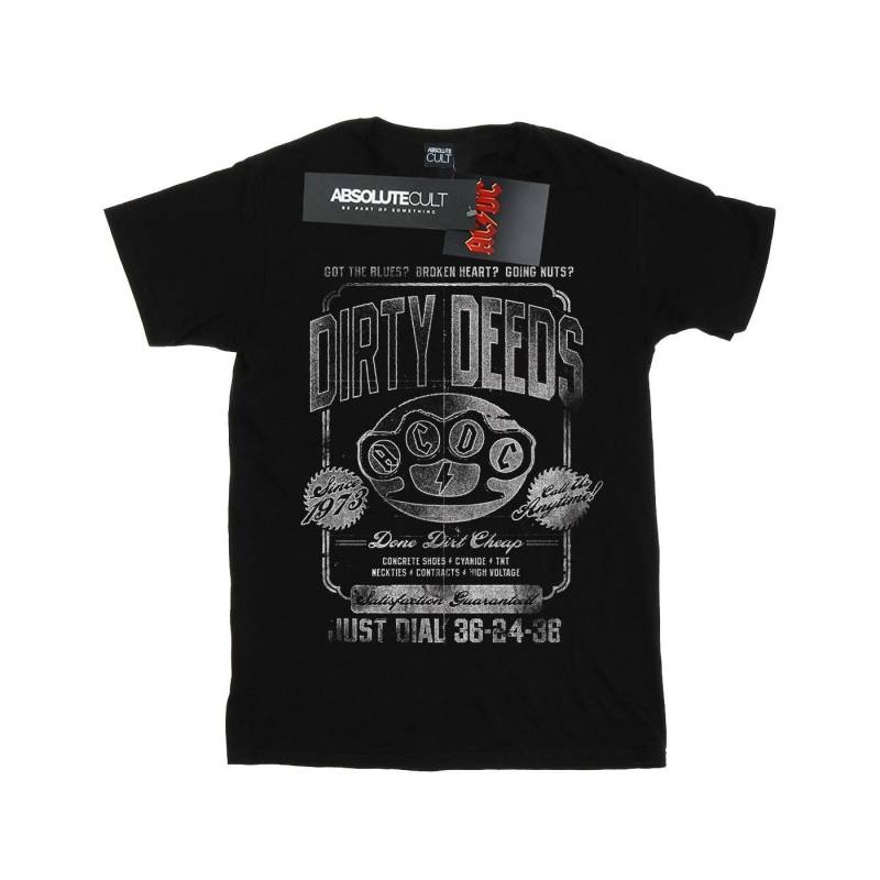 AC/DC - ACDC Just Dial TShirt, für Damen, Schwarz, Größe M von AC/DC