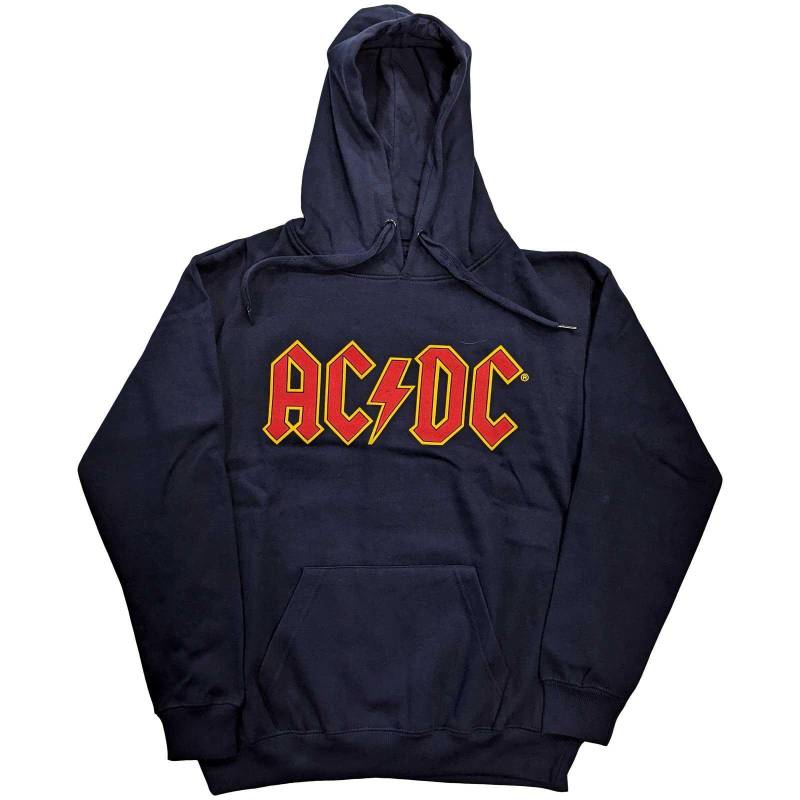 AC/DC - ACDC Kapuzenpullover, für Damen, Marine, Größe S von AC/DC