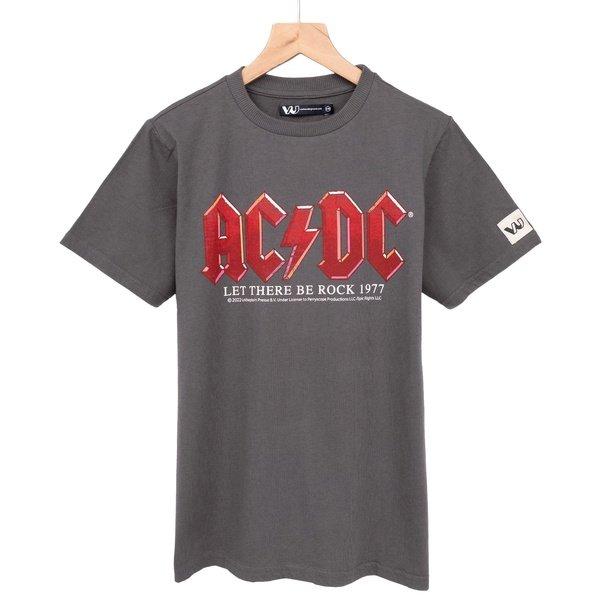 Acdc Let There Be Rock Tshirt Jungen Charcoal Black 116 von AC/DC